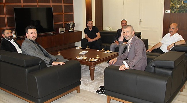 Yeniden Refah Rize Merkez İlçe'den Hayırlı Olsun Ziyareti