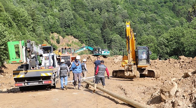 Avcı: Rize için 70 bin ton asfalt çalışması başlatıldı