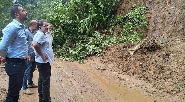 CHP heyeti, afetin yaşandığı bölgeleri inceledi