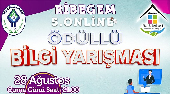 RİBEGEM'den gençler için ödüllü Online Yarışma