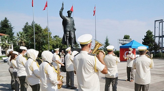 Atatürk'ün Rize'ye gelişinin 96. yıl dönümü kutlandı