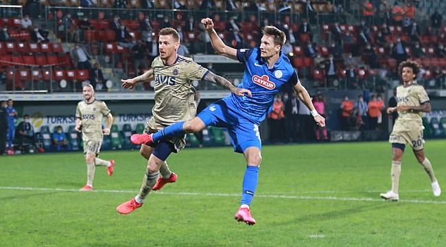 Rizespor, sezonu golle açtı ama puan alamadı