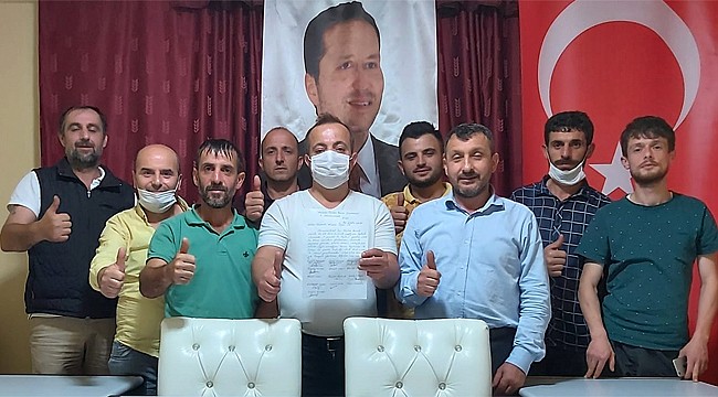 Yeniden Refah Rize'de istifa depremi devam ediyor