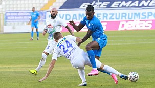 Çaykur Rizespor, deplasmandan da 1 puanla dönüyor