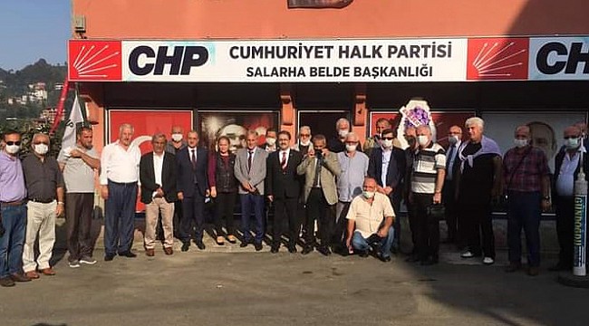 CHP Salarha Belde Başkanlığı açıldı