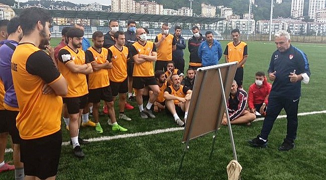 Rize'de düzenlenen TFF C Kursu tamamlandı