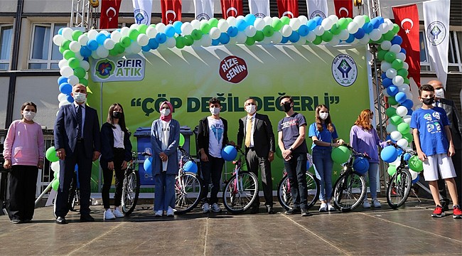 Rize'de Sıfır Atık Projesi ödüllendirdi