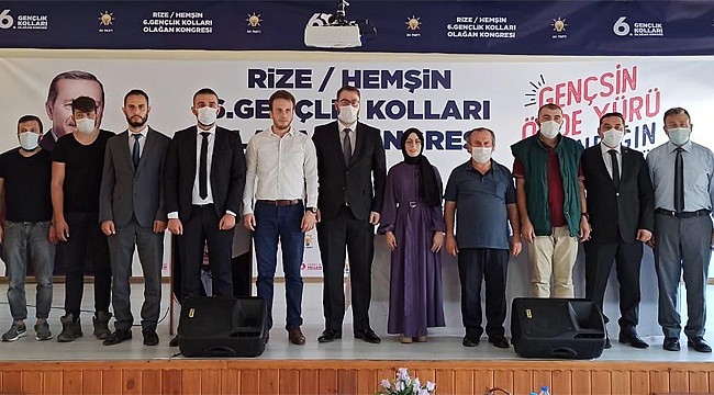 AK Gençlik Rize'de ilçe kongrelerini tamamladı