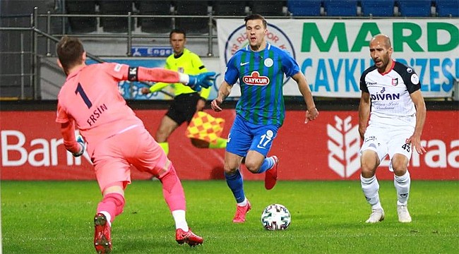 Çaykur Rizespor Kupa'da 6 golle tur atladı