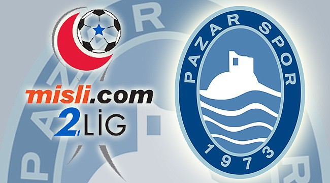 Pazarspor 15 futbolcuyla deplasmana gidiyor