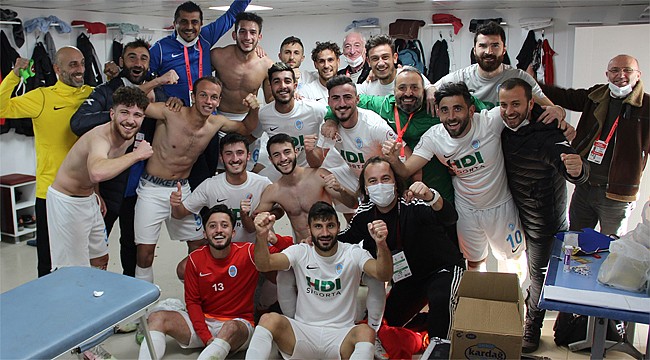 Pazarspor'da koronavirüse inat 3 puan