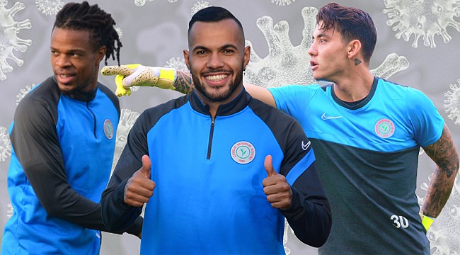 Remy, Andrade ve Zafer pozitif çıktı