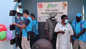 Zimbabve'de Rize adına su kuyusu açıldı