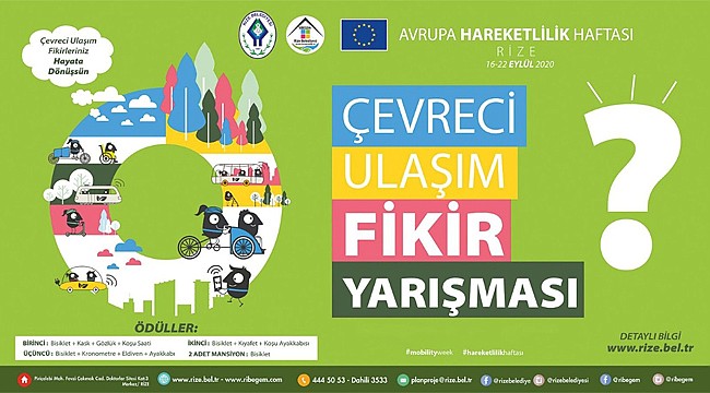 Rize'de gençlerin çevreci fikirleri ödüllendirildi