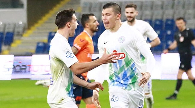 Çaykur Rizespor 1 puanla ilk devreyi tamamladı