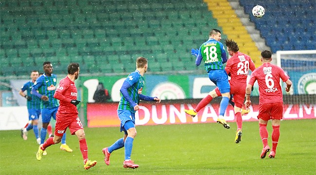 Çaykur Rizespor 6 hafta sonra güldü