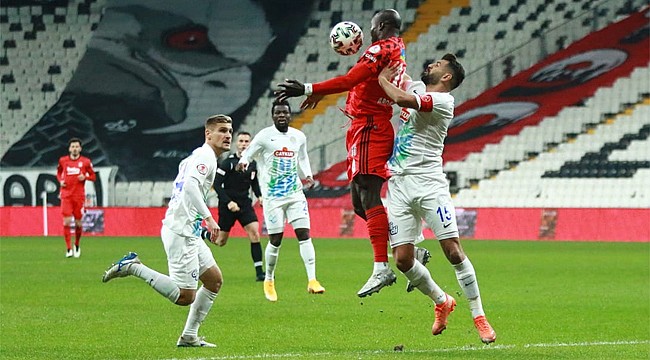 Çaykur Rizespor Kupa'ya veda etti