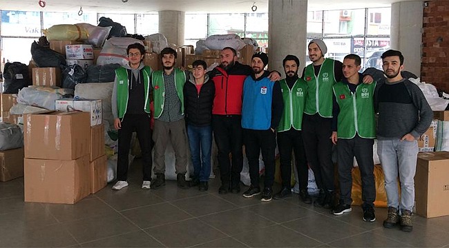 Rize'den Suriye'deki Mülteciler ve Yetimhaneler için Yardım Kampanyası