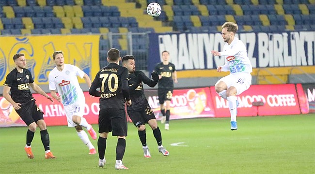 Çaykur Rizespor Sumudica ile galibiyete hasret