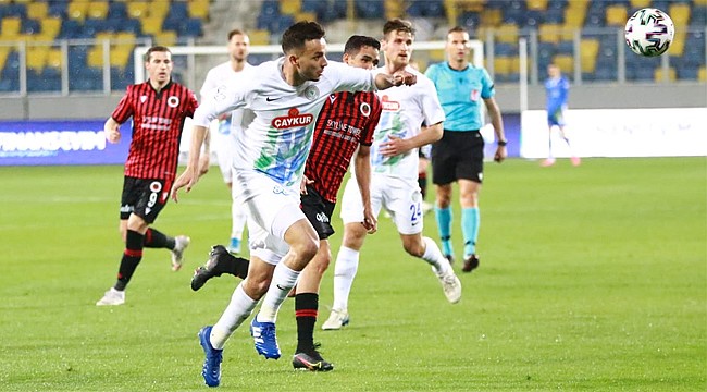 Çaykur Rizespor Gençler'den eli boş döndü