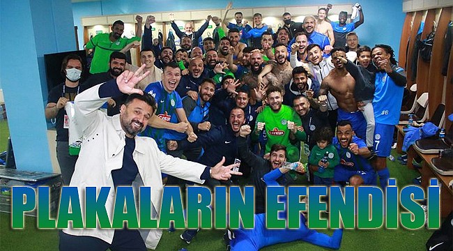 Çaykur Rizespor plakaları sıraya dizdi