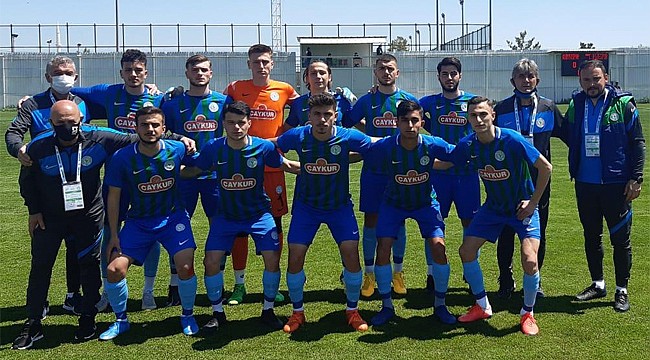 Çaykur Rizespor U19, beraberliğe talim