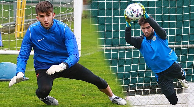 Genç Kaleci Can Ceylan, Çaykur Rizespor'da profesyonele imza attı