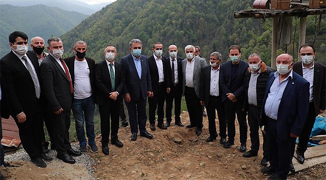 İkizdere'de Taş Ocağı toplantısı yapıldı