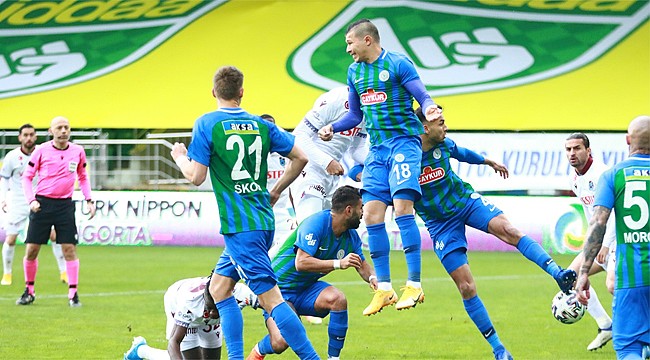 Karadeniz derbisinde gol sesi çıkmadı