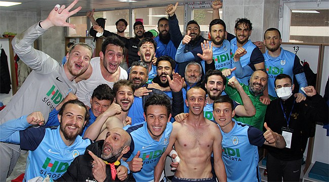 Pazarspor'da 3 puan sevinci