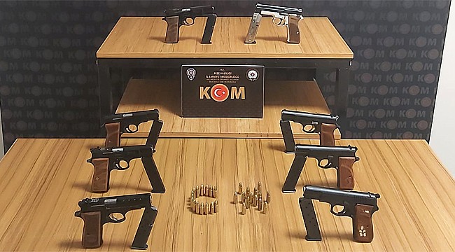 Rize'de 3 silah kaçakçısı tutuklandı