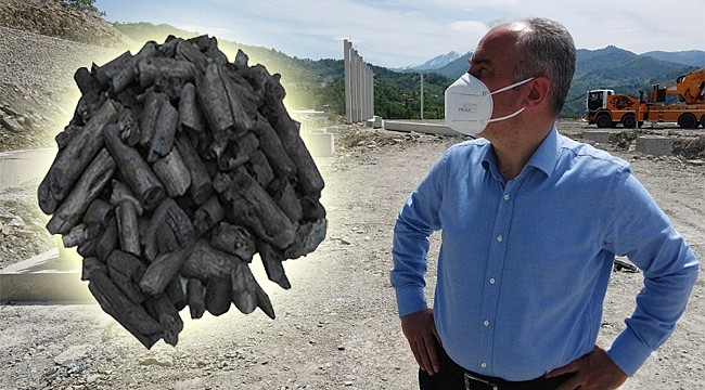 Rize Belediyesi'nin Mangal Kömürü için talepler gelmeye başladı