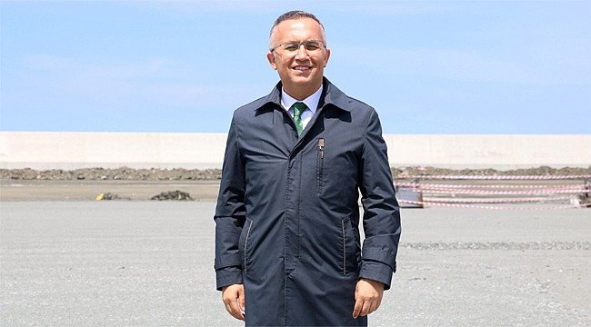 Vali Çeber: Havaalanında son düzlüğe girdik