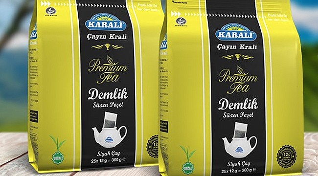 Karali Premium Demlik Poşette 1 Alana 1 Bedava