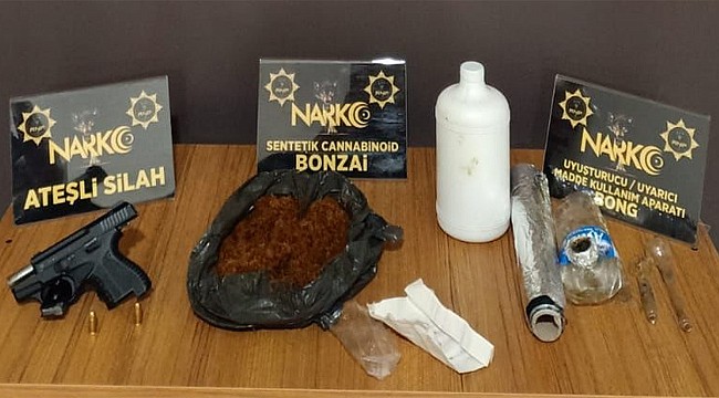 Rize'de uyuşturucu operasyonu: 5 gözaltı, 1 tutuklama