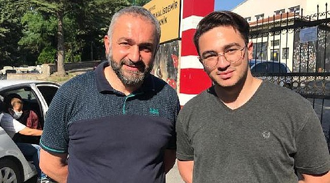 Rizeli Baba-Oğul birlikte üniversite sınavına girdi
