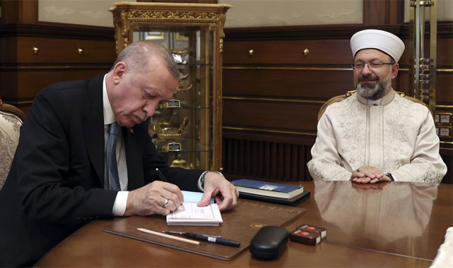 Cumhurbaşkanı Erdoğan'ın kurbanı memleketi Rize'de kesildi