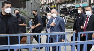 Cumhurbaşkanı Erdoğan, selin vurduğu Rize'ye geldi