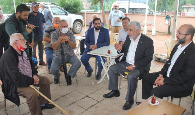 HÜDAPAR Genel Başkanı Yapıcıoğlu selin vurduğu Rize'de