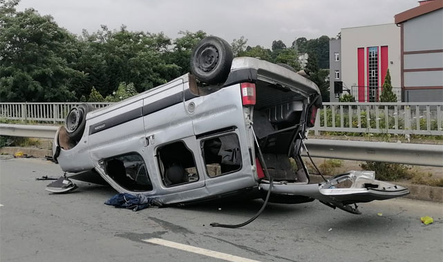 Pazar'da trafik kazası: 1 kişi yaralandı
