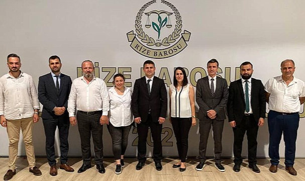 Rize Barosu'nda Av. Ümit Peçe yeniden Başkan seçildi