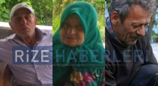 Rize'de meydana gelen selde 3 kişi kayboldu