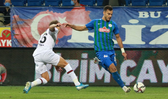 Çaykur Rizespor sahasında 1 puan aldı