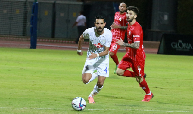 Çaykur Rizespor Antalya'yı hazırlık maçında da geçemedi