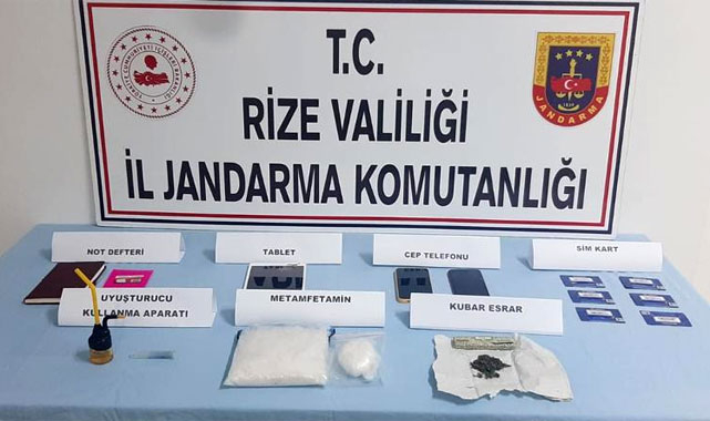 Kalkandere'de uyuşturucu ihbarı: 2 kişi gözaltında