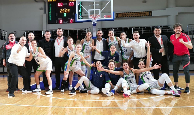 Rize Belediyesi Kadın Basketbol Takımı çeyrek finalde