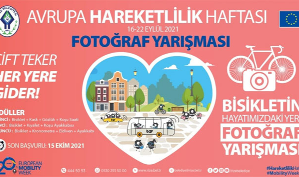 Rize Belediyesi'nden Bisiklet Ödüllü Fotoğraf Yarışması