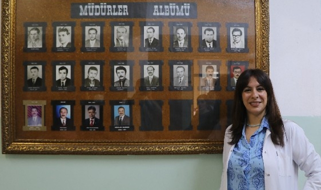 Rize'de 76 yıllık okulun ilk kadın müdürü oldu