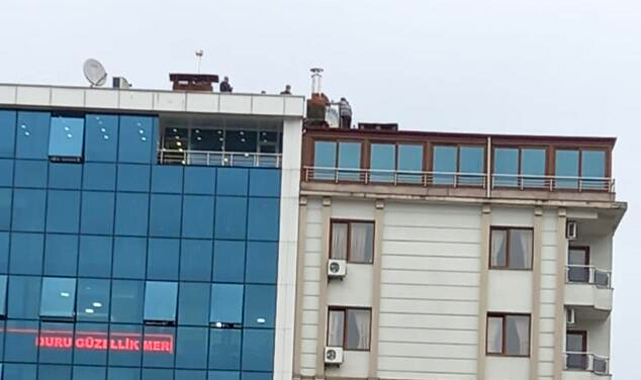 Rize'de intihar girişimi