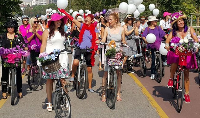 'Süslü Kadınlar' Rize'de Pedal Çevirecek